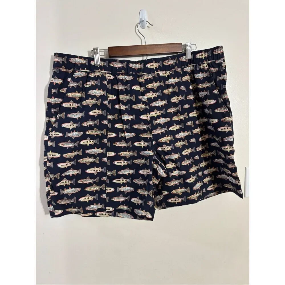 NWT The North Face Men's Aviator Navy Fly Class V Pull On Swim Shorts Men's XXL
